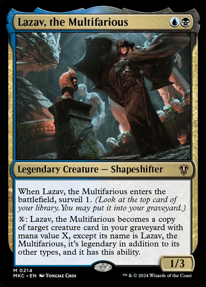 Lazav, the Multifarious (214) - Murders at Karlov Manor Commander (MKC)
