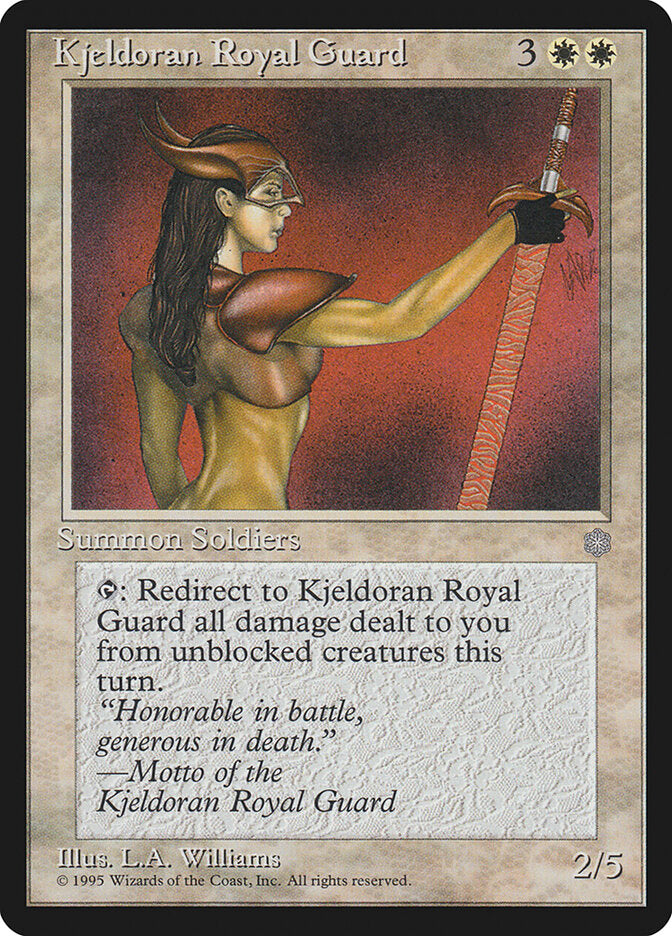 Kjeldoran Royal Guard (38) - Ice Age (ICE)