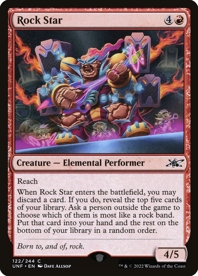 Rock Star (122) - Unfinity (UNF)