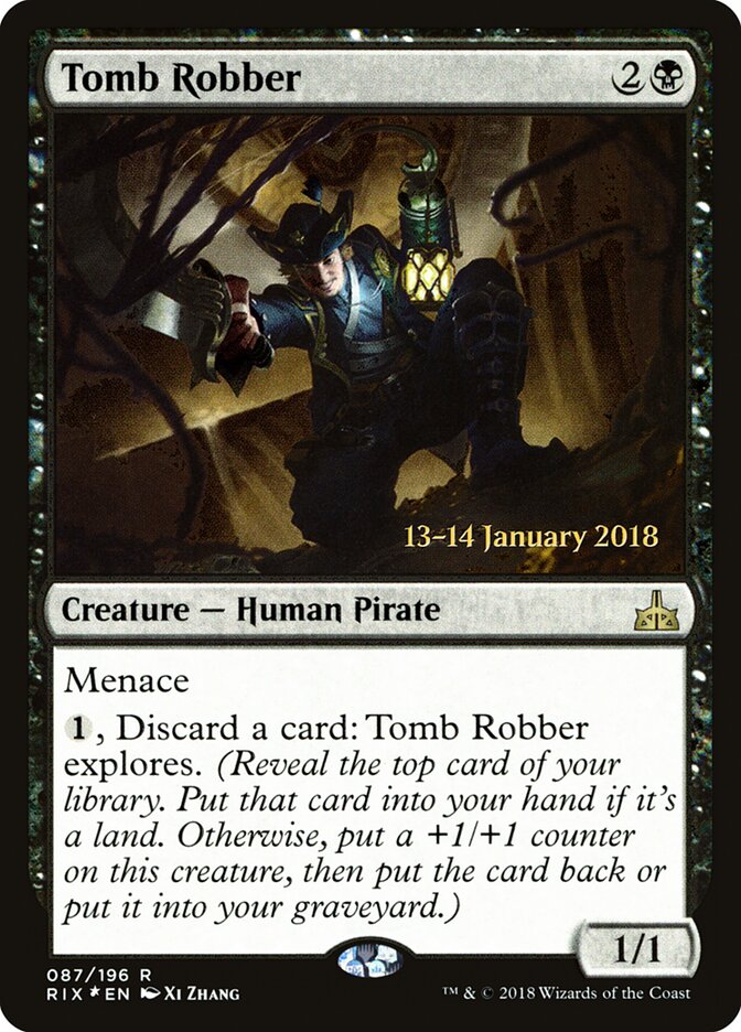 Tomb Robber (87s) - Rivals of Ixalan Promos (PRIX)