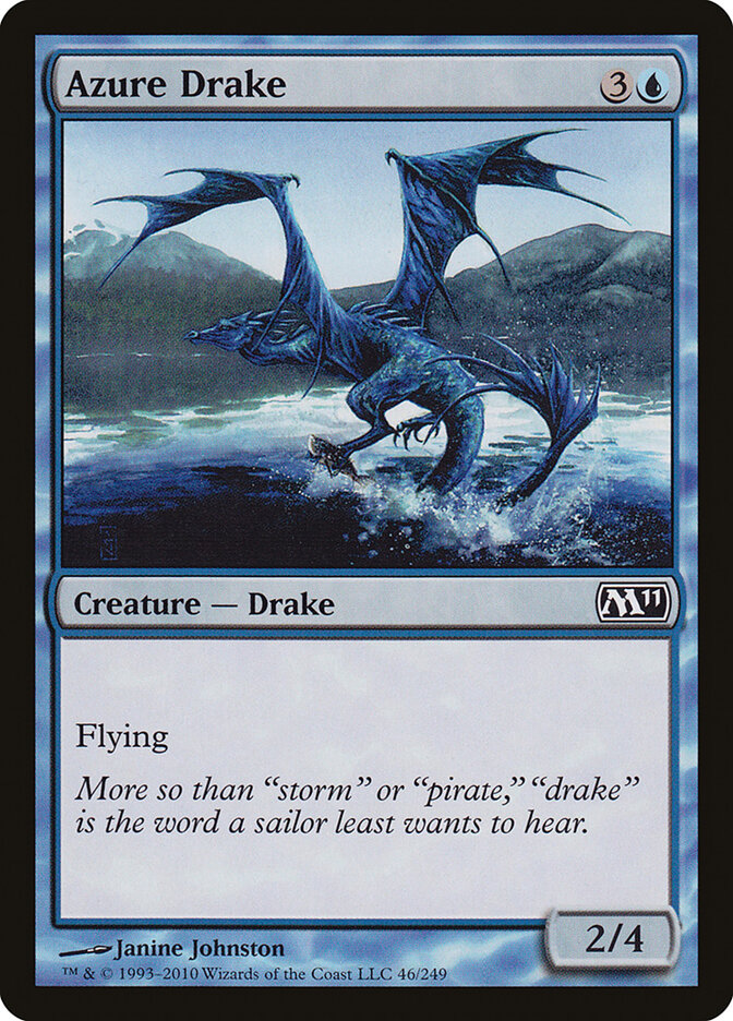Azure Drake (46) - Magic 2011 (M11)