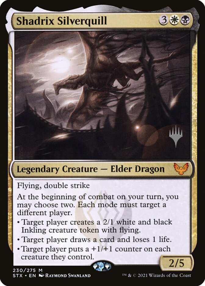 Shadrix Silverquill (230p) - Strixhaven: School of Mages Promos (PSTX)