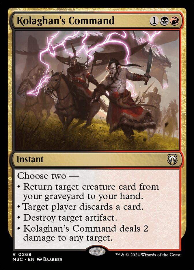 Kolaghan's Command (268) - Modern Horizons 3 Commander (M3C)