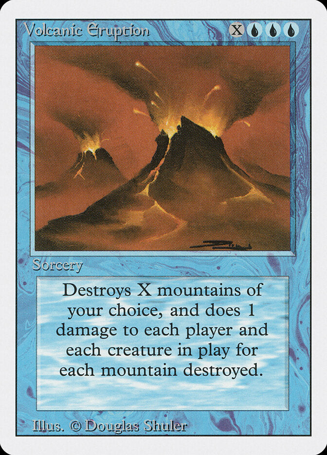 Volcanic Eruption (89) - Revised Edition (3ED)