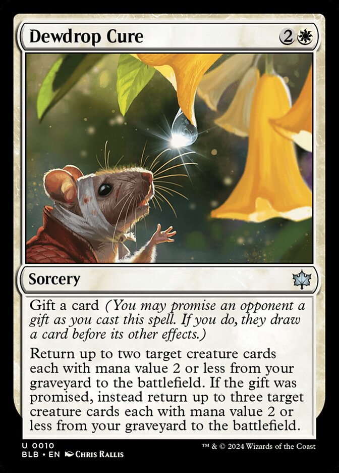 Dewdrop Cure (10) - Bloomburrow (BLB)