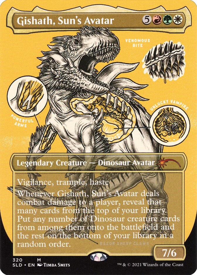 Gishath, Sun's Avatar (320) - Secret Lair Drop (SLD)