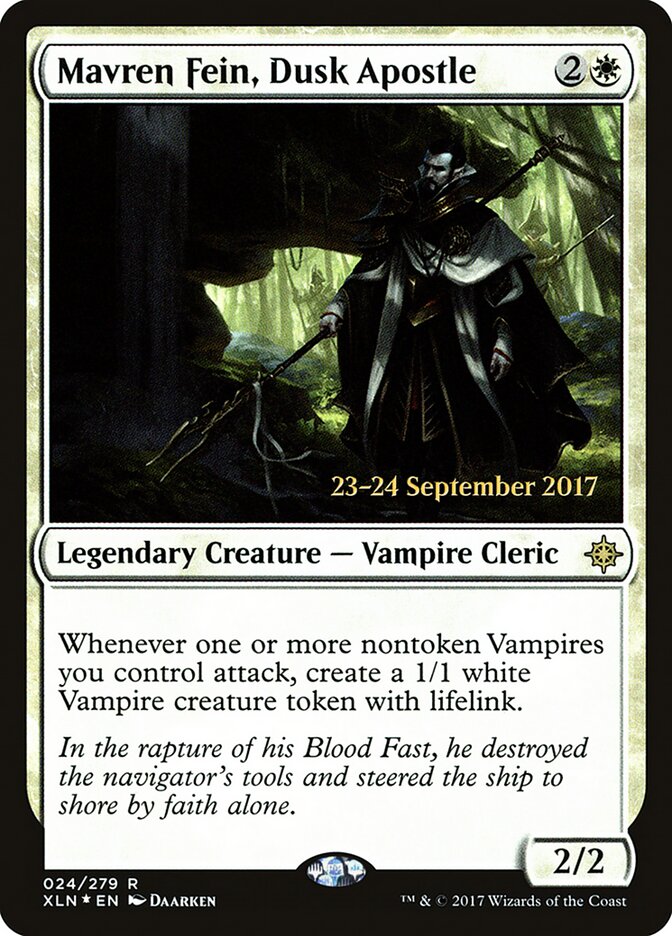Mavren Fein, Dusk Apostle (24s) - Ixalan Promos (PXLN)