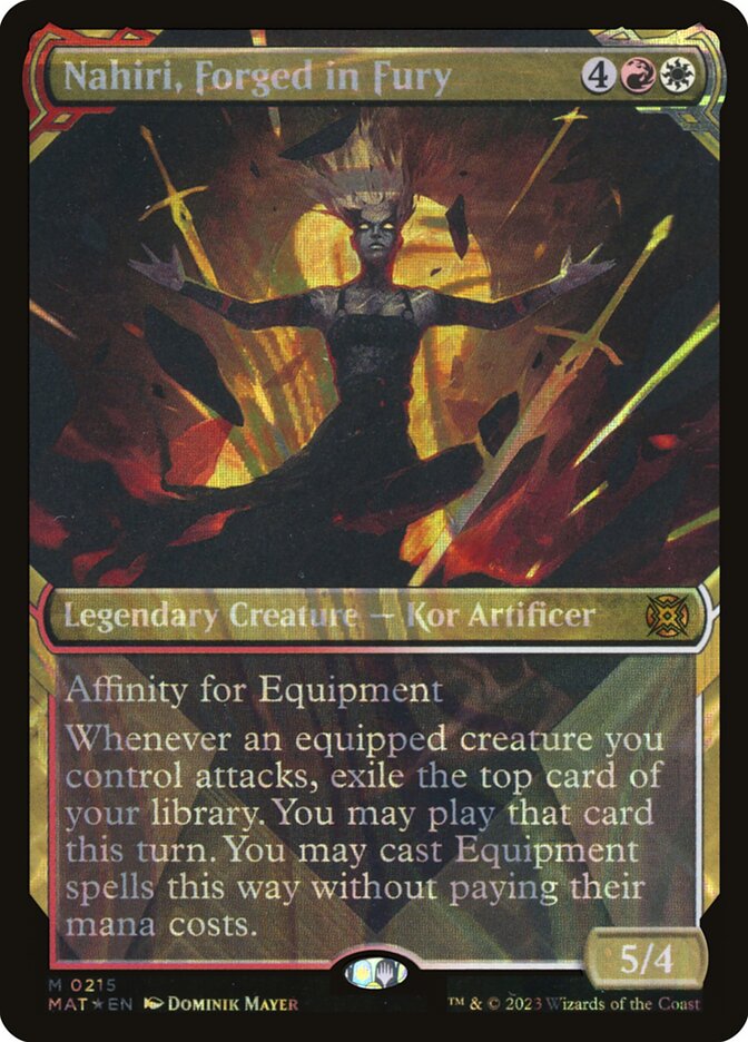 Nahiri, Forged in Fury (215) - March of the Machine: The Aftermath (MAT)