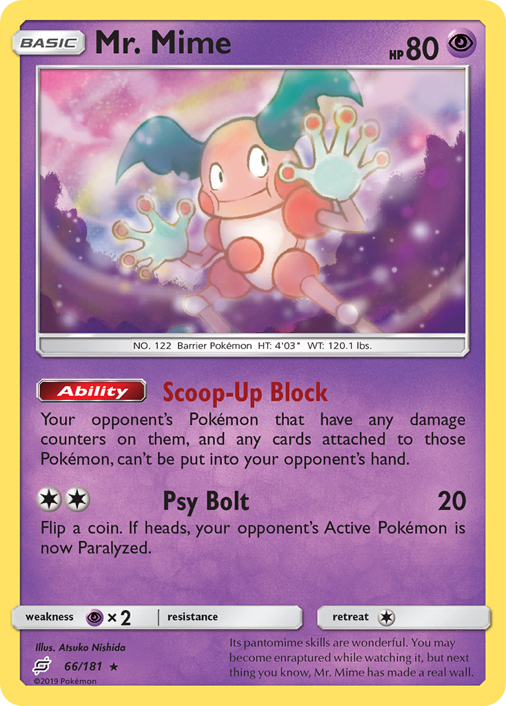 Mr. Mime (66/181) - Team Up (TEU)
