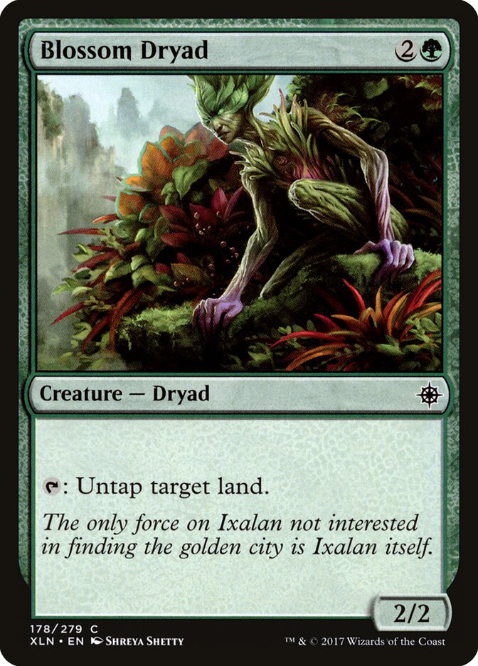 Blossom Dryad (178) - Ixalan (XLN)