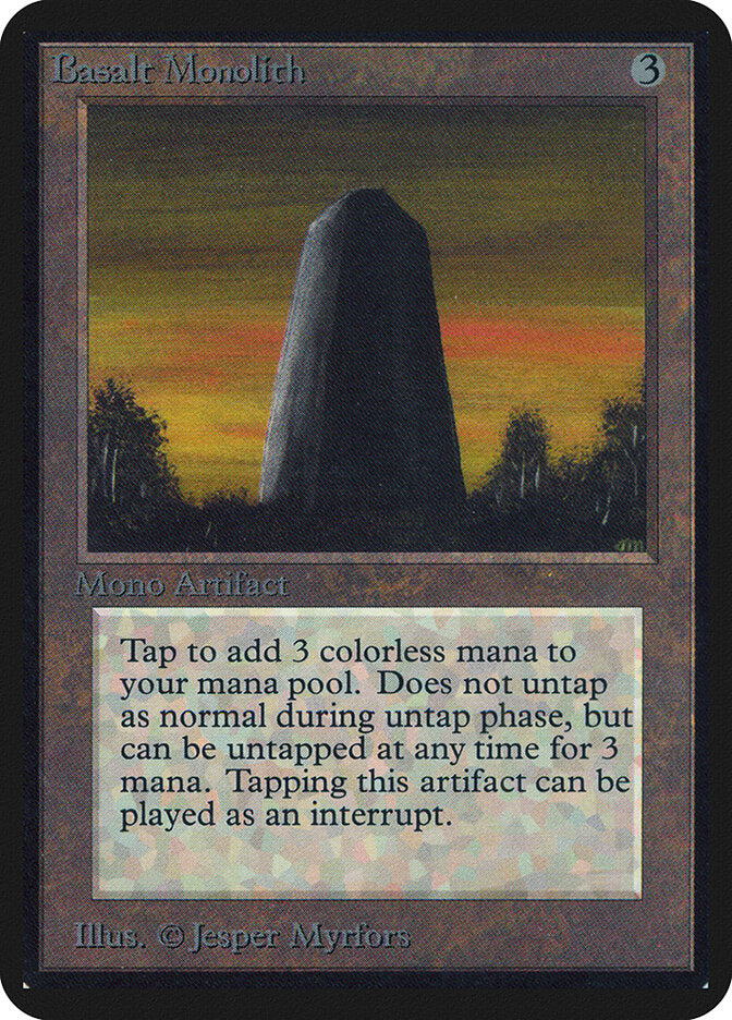 Basalt Monolith (231) - Limited Edition Alpha (LEA)