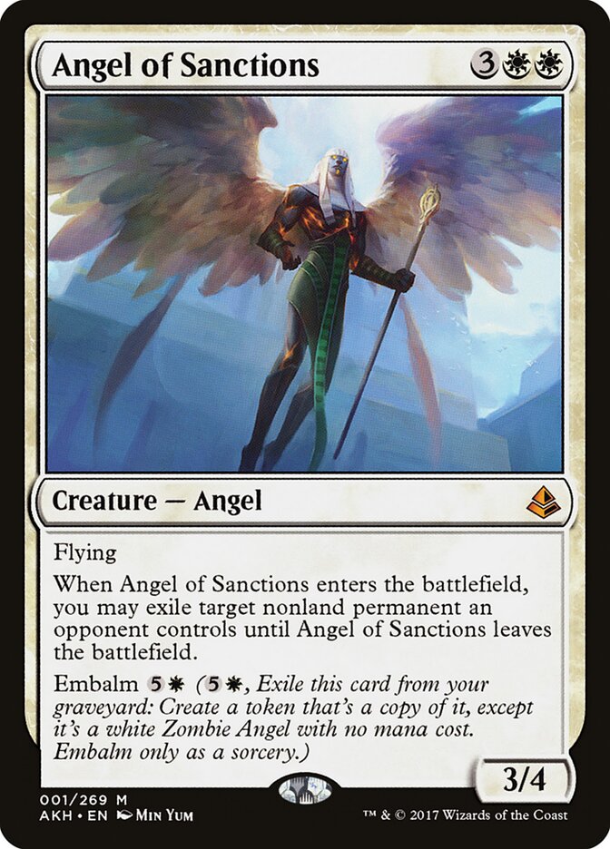 Angel of Sanctions (1) - Amonkhet (AKH)
