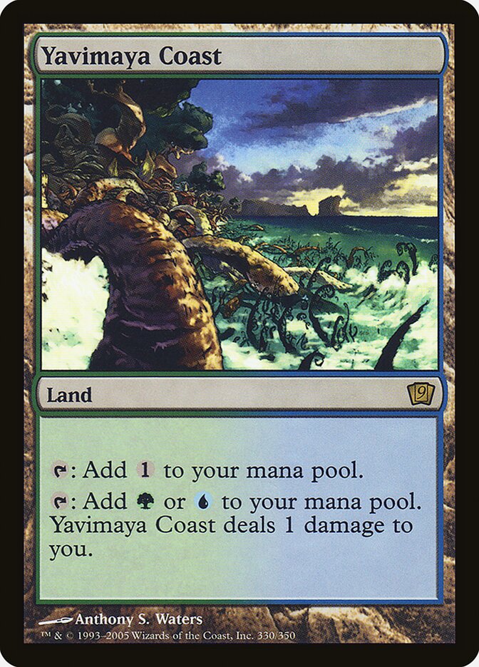 Yavimaya Coast (330) - Ninth Edition (9ED)