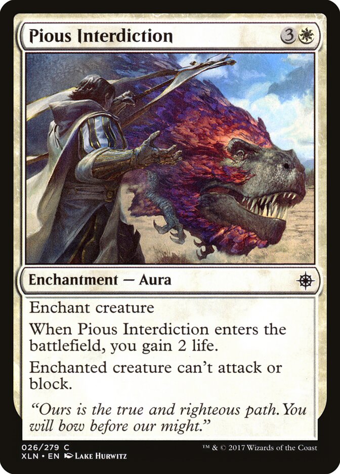 Pious Interdiction (26) - Ixalan (XLN)