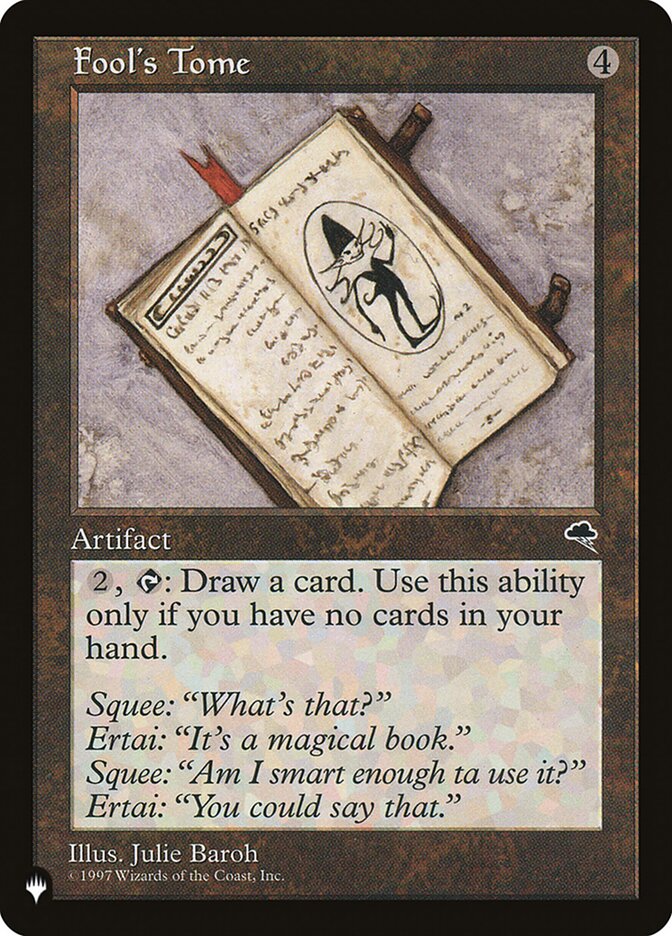 Fool's Tome (TMP-289) - The List (PLST)