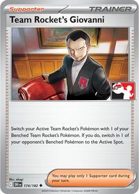 Team Rocket's Giovanni (174) - Prize Pack Series Cards
