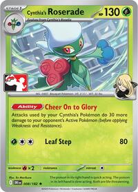 Cynthia's Roserade (8) - Prize Pack Series Cards