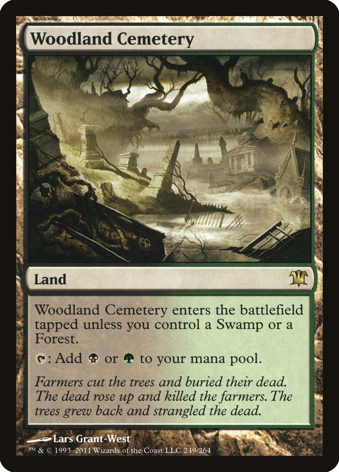 Woodland Cemetery (249) - Innistrad (ISD)
