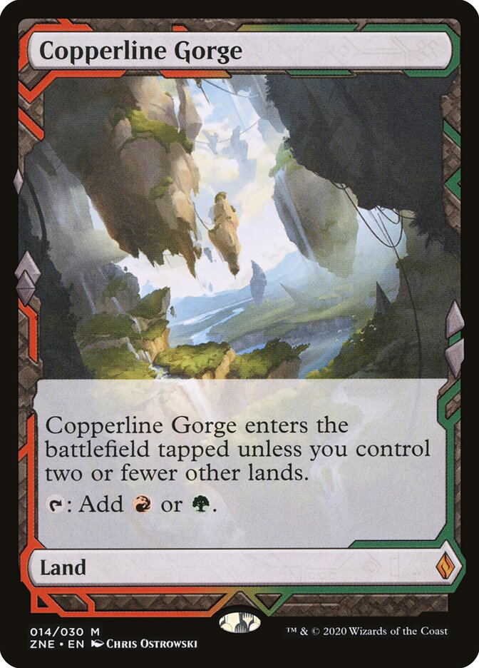 Copperline Gorge (14) - Zendikar Rising Expeditions (ZNE)
