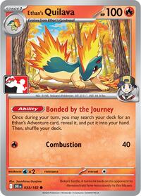 Ethan's Quilava (33) - Prize Pack Series Cards