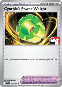 Cynthia's Power Weight (162) - Prize Pack Series Cards