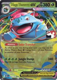 Mega Venusaur ex (3) - Prize Pack Series Cards