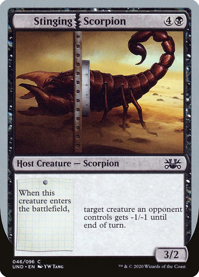 Stinging Scorpion (46) - Unsanctioned (UND)