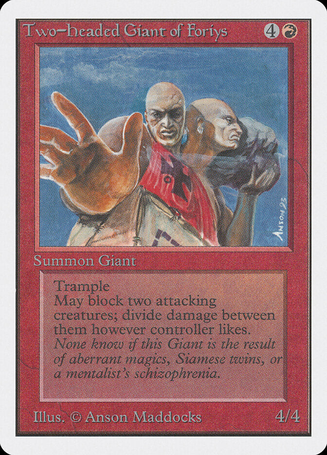 Two-Headed Giant of Foriys (180) - Unlimited Edition (2ED)
