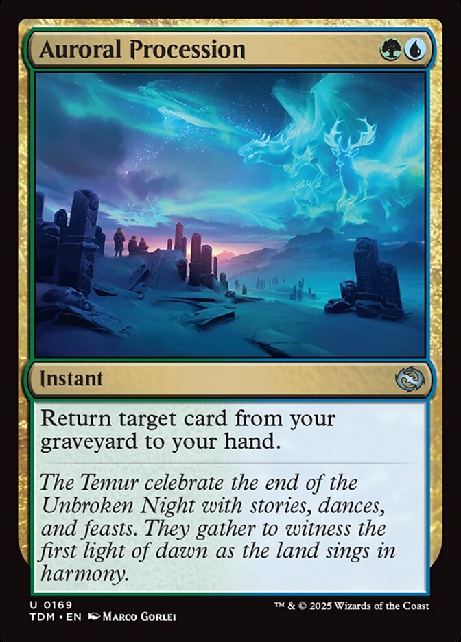 Auroral Procession (169) - Tarkir: Dragonstorm (TDM)