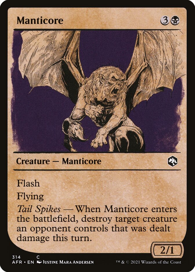 Manticore (314) - Adventures in the Forgotten Realms (AFR)