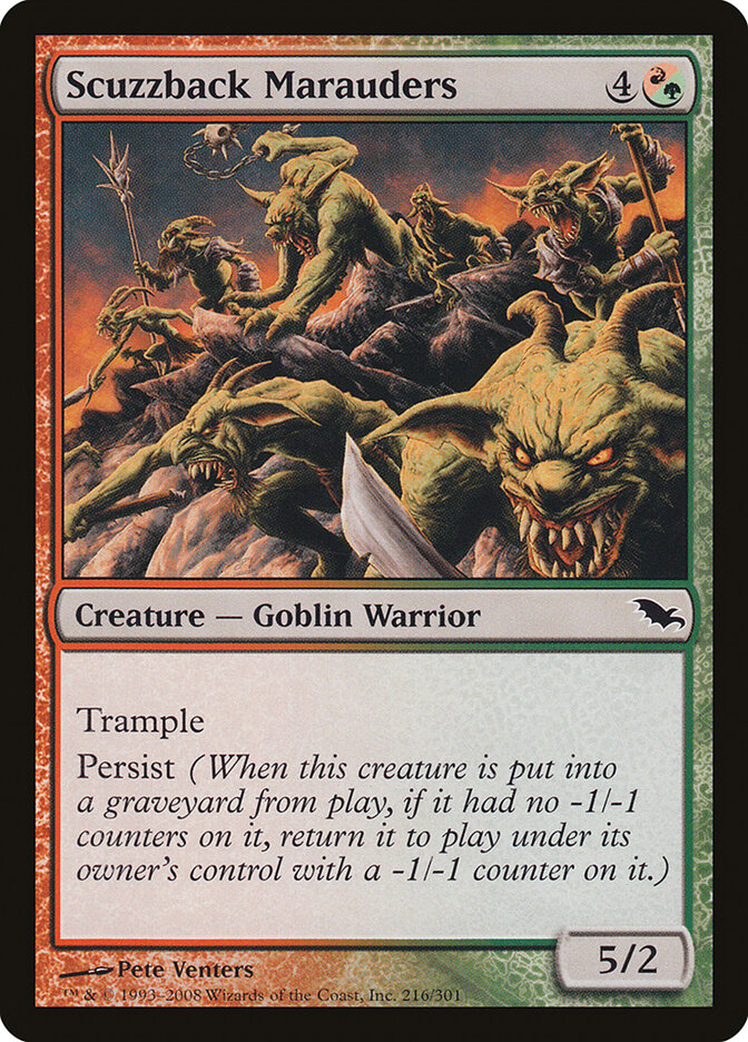 Scuzzback Marauders (216) - Shadowmoor (SHM)