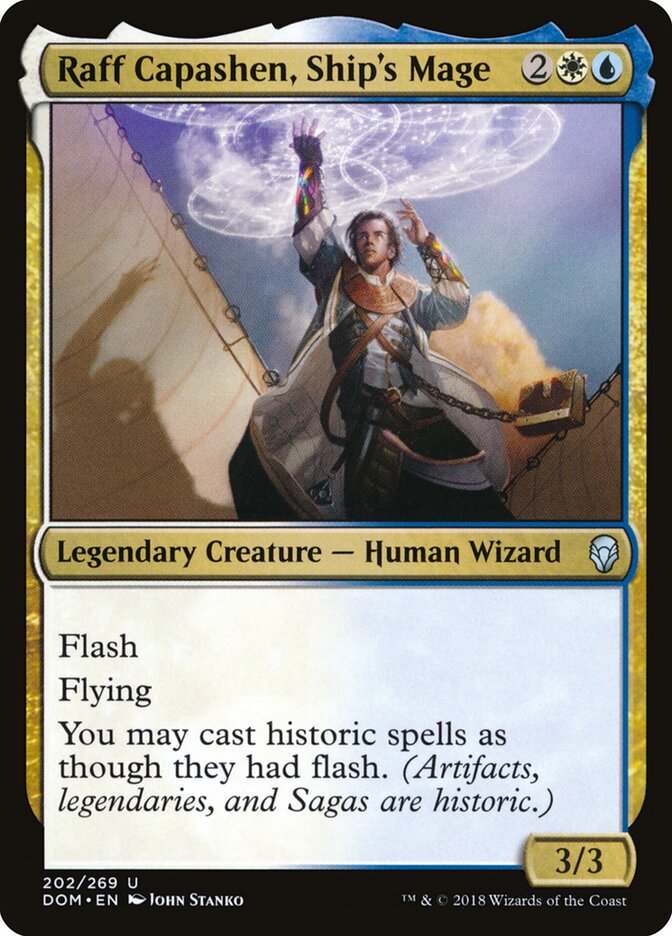 Raff Capashen, Ship's Mage (202) - Dominaria (DOM)