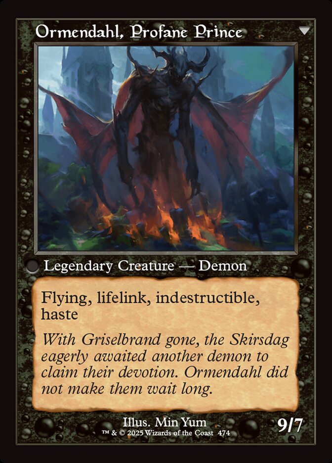 Westvale Abbey // Ormendahl, Profane Prince (474) - Innistrad Remastered (INR)
