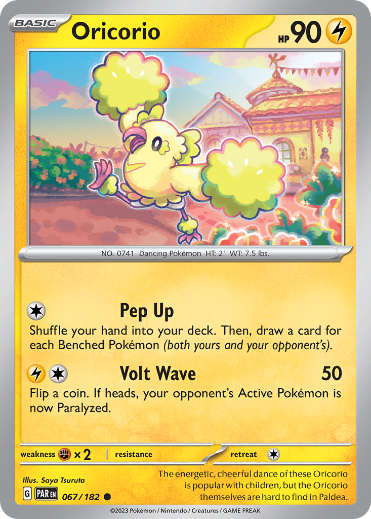 Oricorio (67/182) - Paradox Rift (PAR)