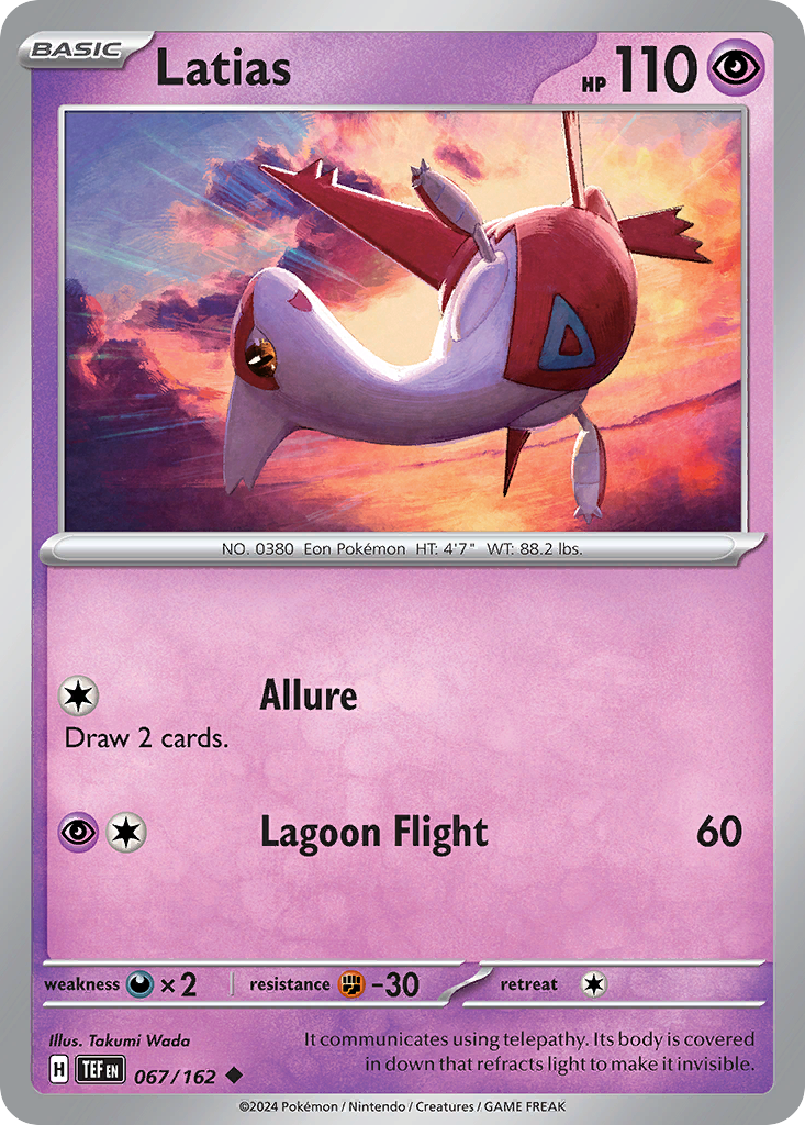 Latias (67/162) - Temporal Forces (TEF)