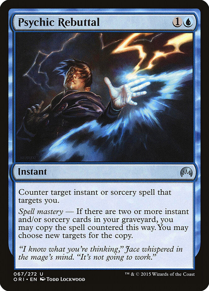 Psychic Rebuttal (67) - Magic Origins (ORI)