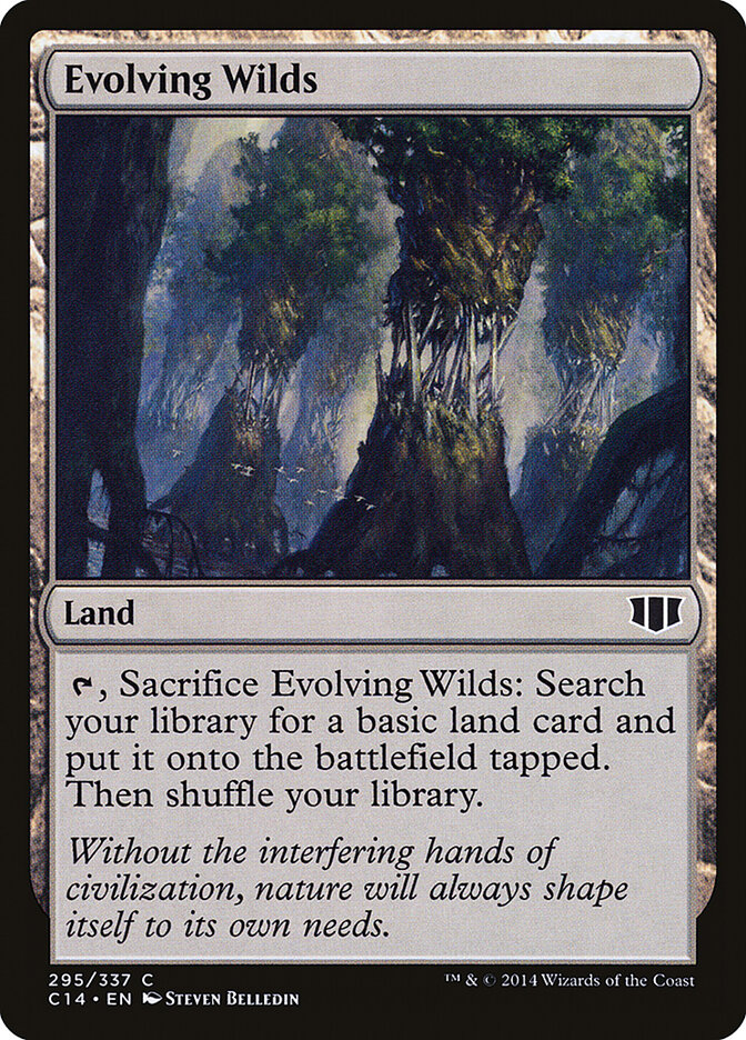 Evolving Wilds (295) - Commander 2014 (C14)