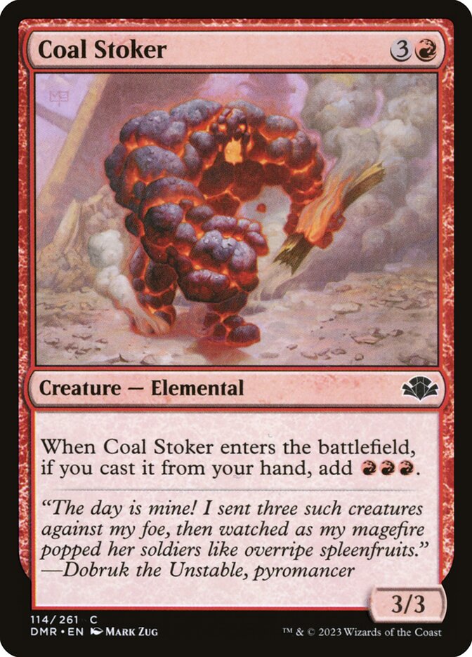 Coal Stoker (114) - Dominaria Remastered (DMR)
