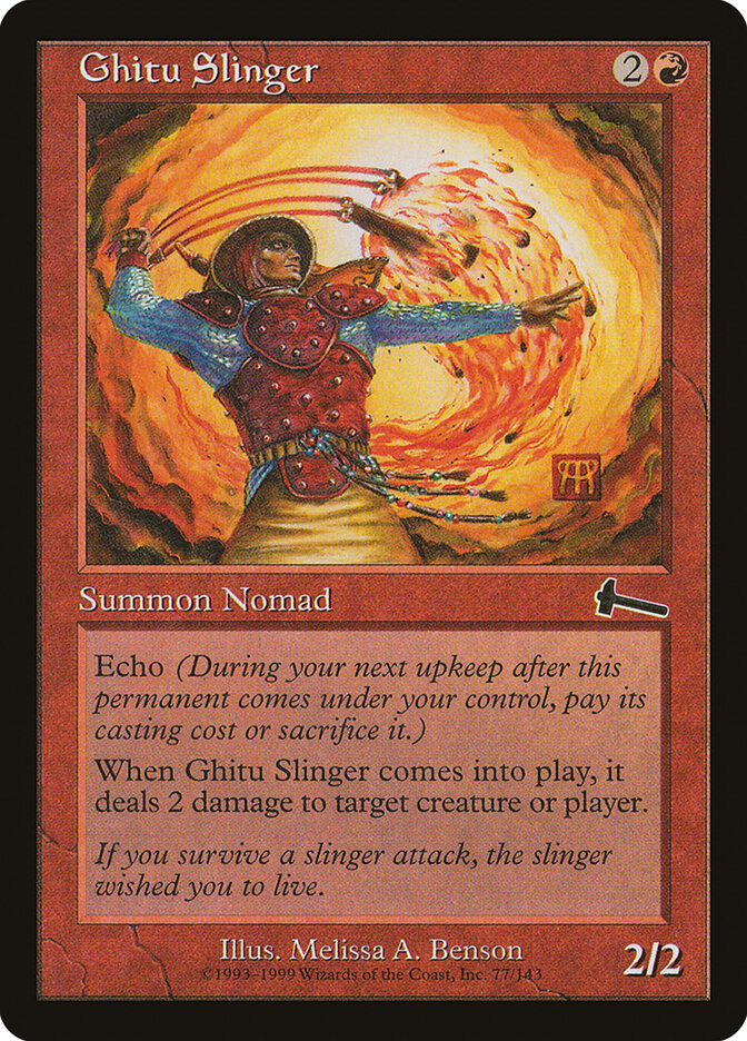 Ghitu Slinger (77) - Urza's Legacy (ULG)