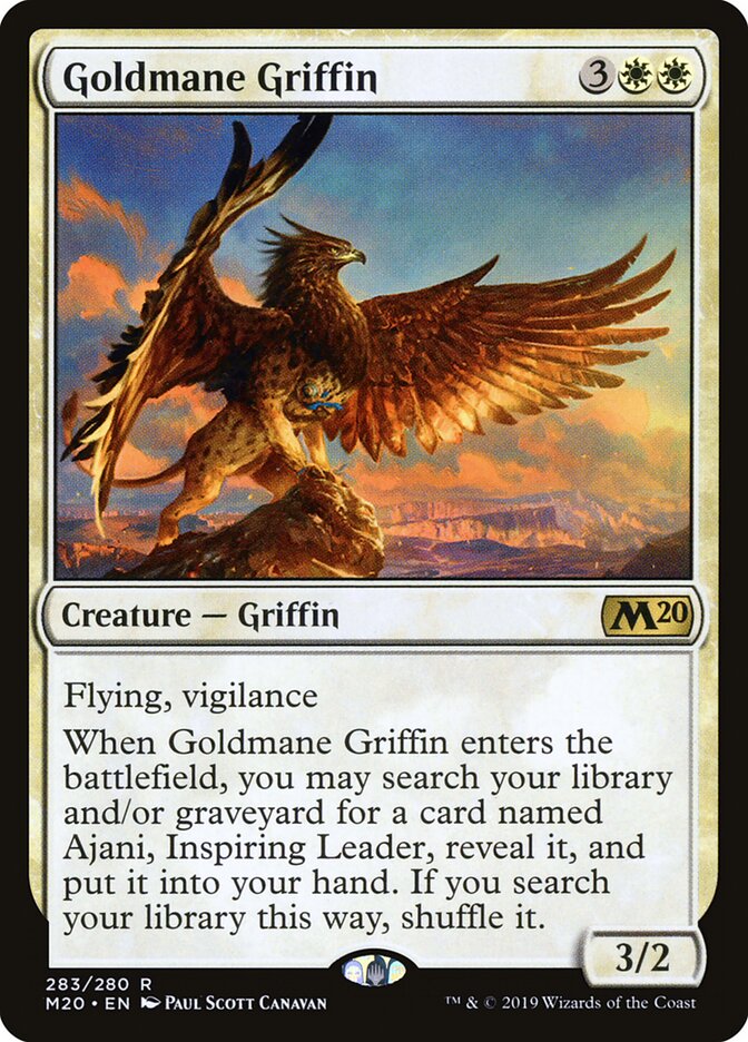 Goldmane Griffin (283) - Core Set 2020 (M20)