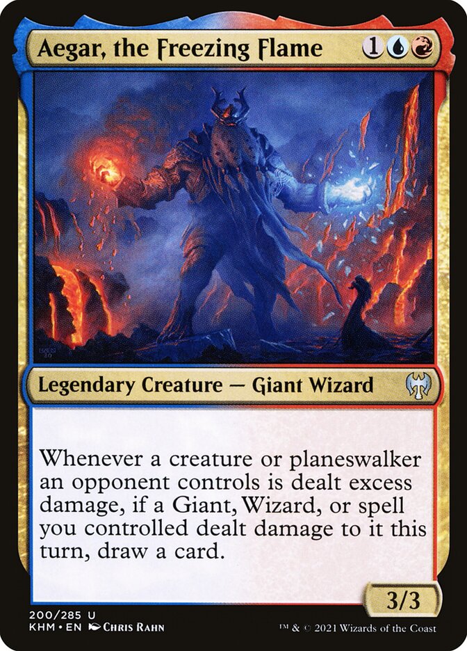 Aegar, the Freezing Flame (200) - Kaldheim (KHM)