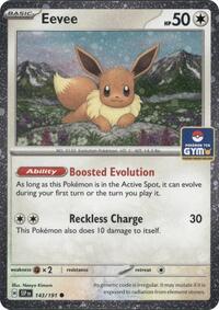 Eevee - 143/191 (Southeast Asia Exclusive) (143) - League & Championship Cards (PR)