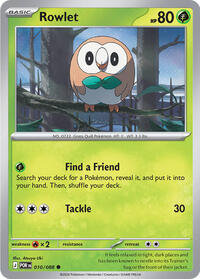 Rowlet (10) - ME03: Perfect Order (POR)