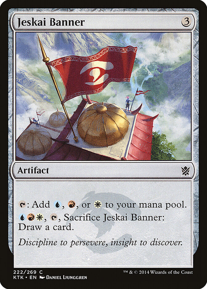 Jeskai Banner (222) - Khans of Tarkir (KTK)