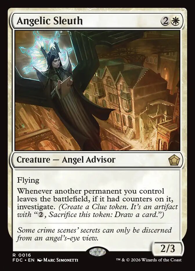 Angelic Sleuth (16) - Foundations Commander (FDC)