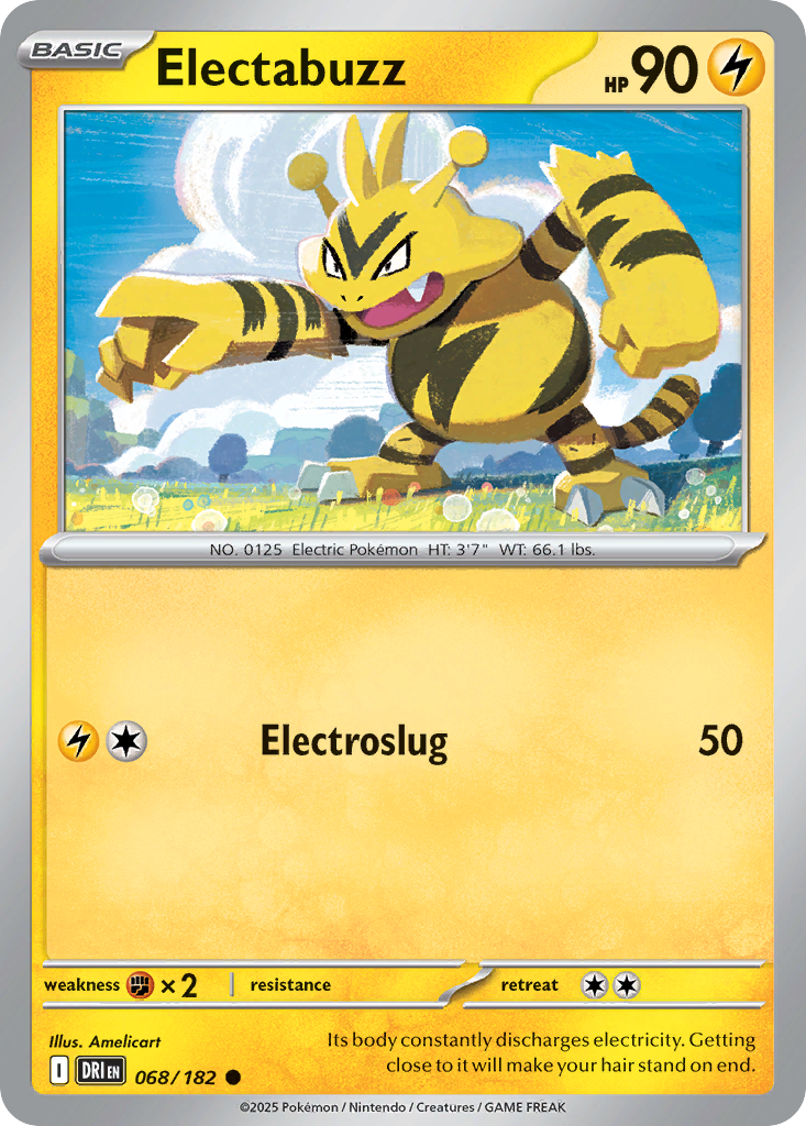 Electabuzz (68/182) - Destined Rivals (DRI)