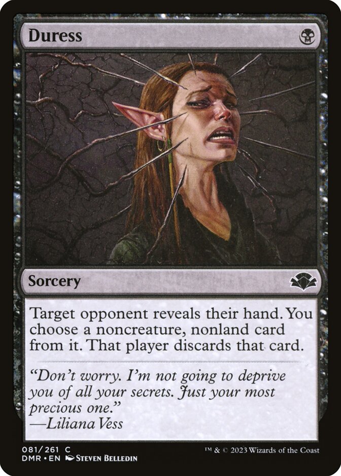 Duress (81) - Dominaria Remastered (DMR)