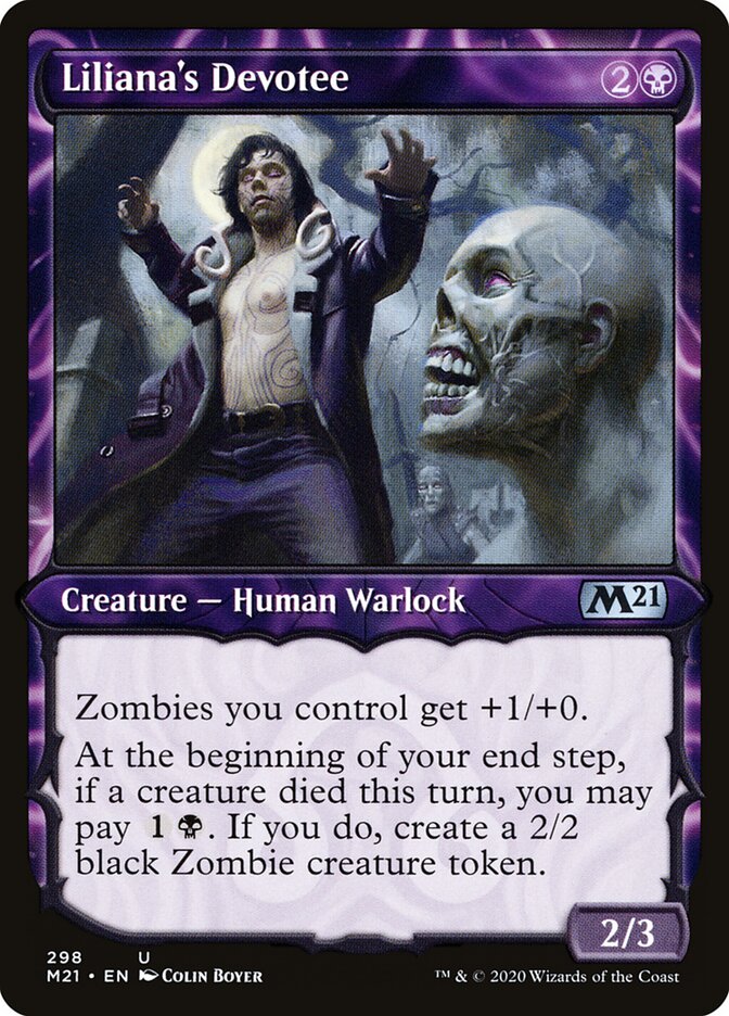 Liliana's Devotee (298) - Core Set 2021 (M21)