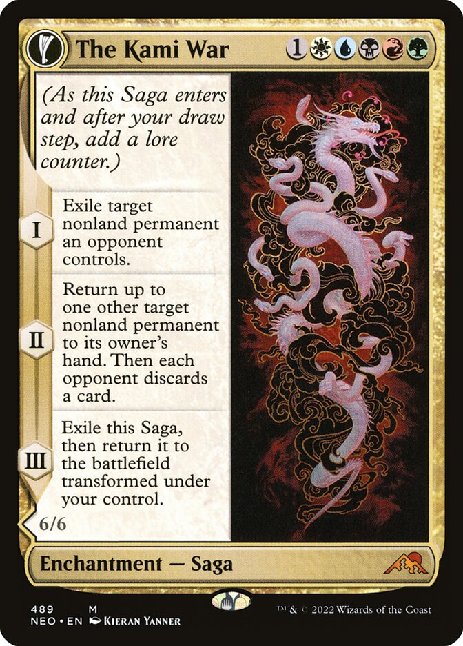 The Kami War // O-Kagachi Made Manifest (489) - Kamigawa: Neon Dynasty (NEO)