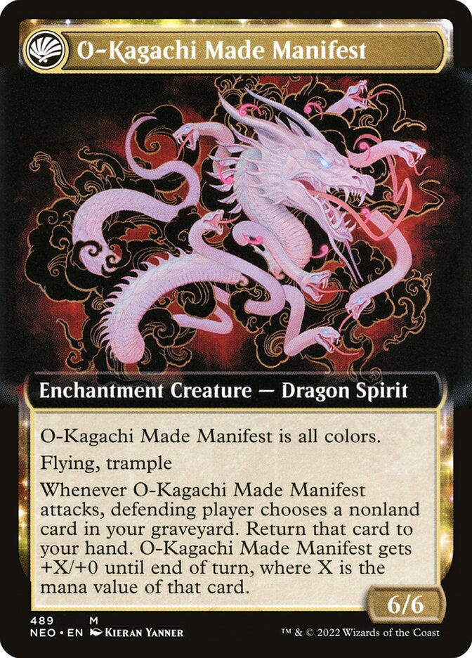 The Kami War // O-Kagachi Made Manifest (489) - Kamigawa: Neon Dynasty (NEO)
